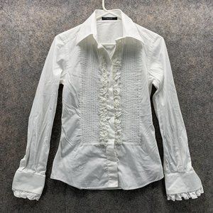 Dolce & Gabbana Shirt Women 38 Ladies White Casual Button Down Outdoors